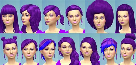 Sims 4 Base Game Hair Recolor