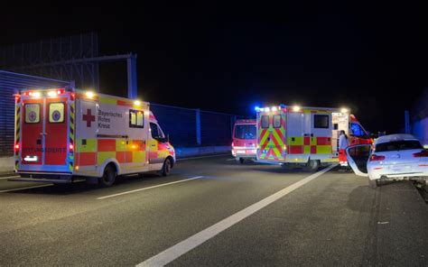 Unfall auf der A9 bei Bayreuth Lkw verliert Reifen während der Fahrt