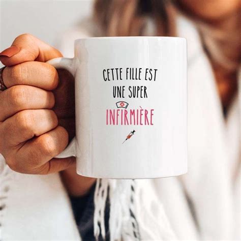 Mug Cette Fille Est Une Super Infirmière Infirmière Shop