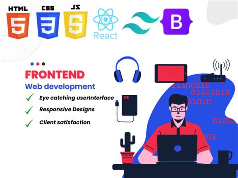 Be Your Frontend Web Developer With Html Css React Js By