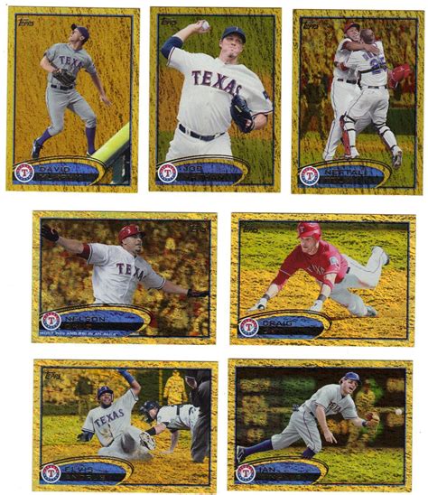 2012 Topps Series 2 Gold Sparkle Elvis Andrus Texas Rangers 439 EBay