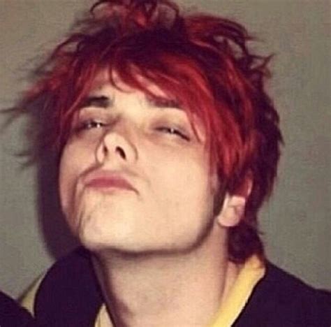 Unholy Pictures Of Gerard Way Gerard Way Gerard Way Red Hair My