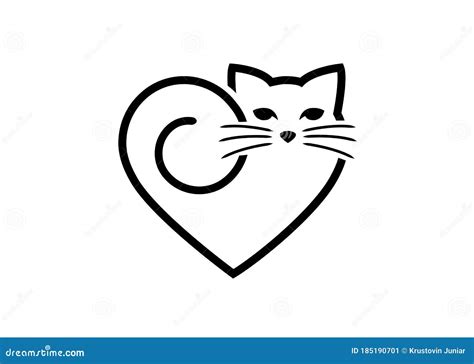 Logo For Cat S Lovers Coup Or Pet Shop Stock Photo Cartoondealer