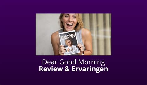 Dear Good Morning Community Van Lienke De Jong Review Ervaringen