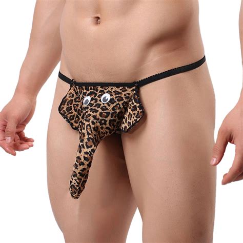 Men's "Elephant Styled" Thongs - Rainbow Thongs