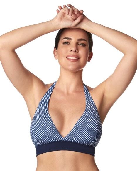 Top Bikini Triangular Halter Con Copa Pin Up Bikini Bikini