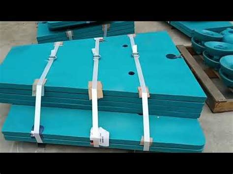 Suit For Metso Nordberg Jaw Crusher C Series Cheek Plate Youtube