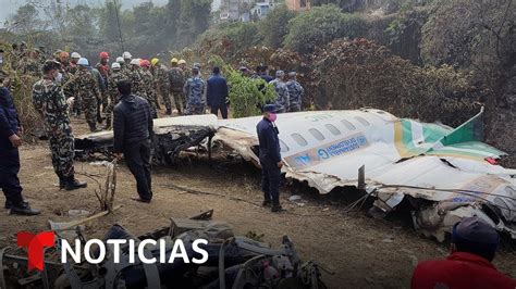 Recuperan Cajas Negras Del Avión Que Se Estrelló En Nepal Noticias