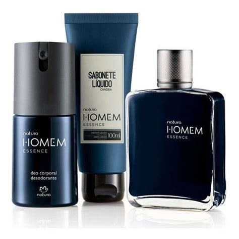 Presente Natura Homem Essence Kit Completo Essence Desodorante