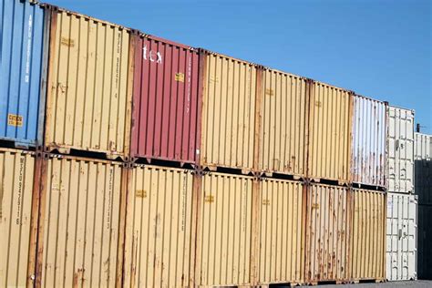 How To Deal With Damaging Shipping Container Rust Southwest Mobile