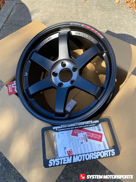 Volk Racing Te37sl Black Edition Iii 18x11 17 5x1143 Pressed