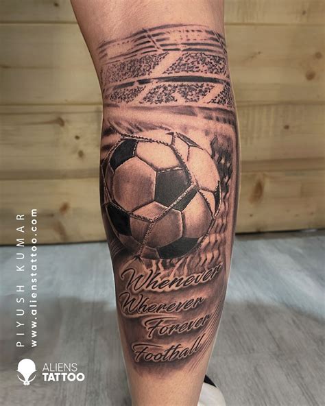 Discover Leg Football Tattoo Best In Cdgdbentre