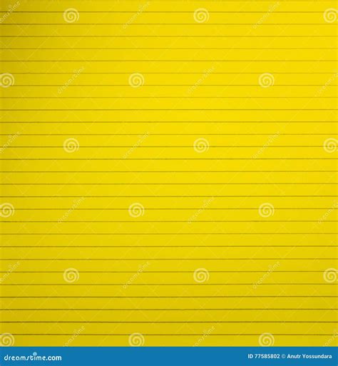 Yellow Lined Paper Texture