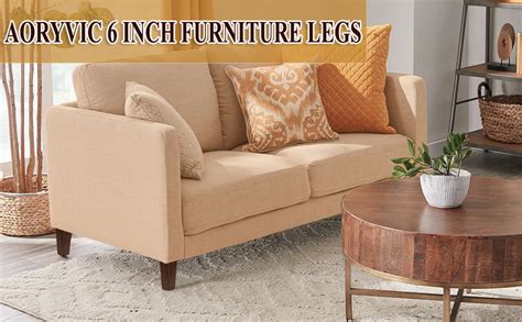 Amazon Aoryvic Wood Furniture Legs Inch Sofa Legs Square Couch