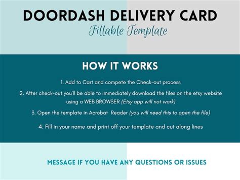 Doordash Delivery Rating Cards Food Delivery Driver Doordash Customer