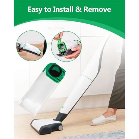 Lot De 12 Sacs D Aspirateur Compatibles Avec Vorwerk Kobold Vb100 Fp100