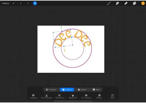 How To Curve Text In Procreate The Ultimate Guide 2022 Artsydee