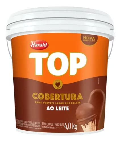 Cobertura Liquida Skimo Chocolate Ao Leite 4kg Harald Parcelamento