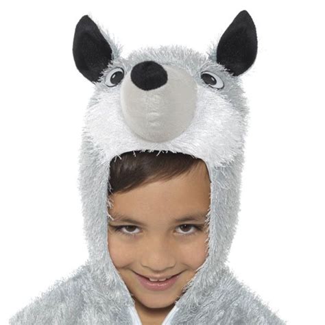Fantasia De Lobo Infantil - Fantasia de lobo cinza infantil - FestasMix.pt
