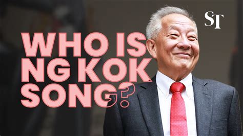 Who Is Ng Kok Song Presidential Election 2023 YouTube