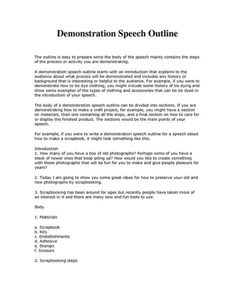 Middle School Speech – 7+ Examples, Format, PDF