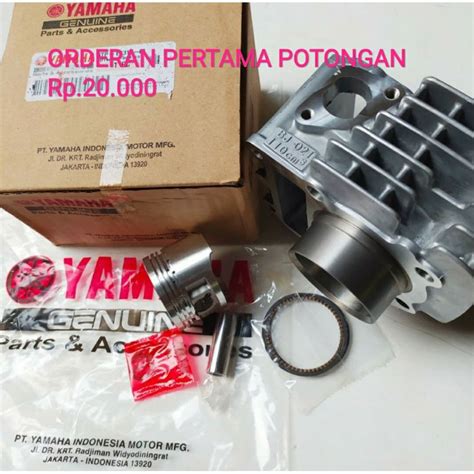 Jual BLOK SEHER KOMPLIT YAMAHA JUPITER Z BURHAN VEGA R KODE 5TP ASLI