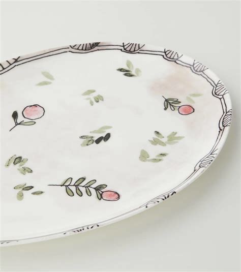 Serax X Marni Mirtillo Nude Oval Plate Serax