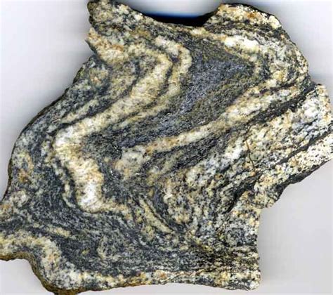 migmatite unique rock formation