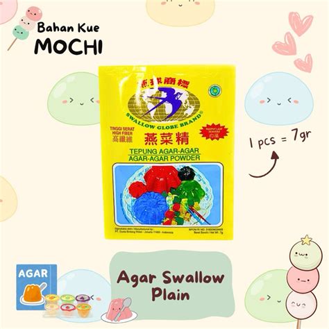 Jual Agar Swallow Globe 7gr Agar Swallow Plain 7gr Shopee Indonesia