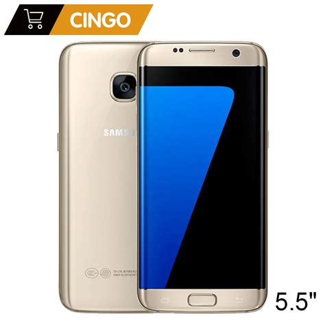 Original Samsung Galaxy S7 Edge / Plus 4GB RAM 32GB ROM 5.5" inch LTE Mobile Phone 12.0 MP ...