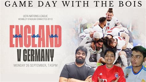 England Vs Germany Live Stream Watchalong With YouTube