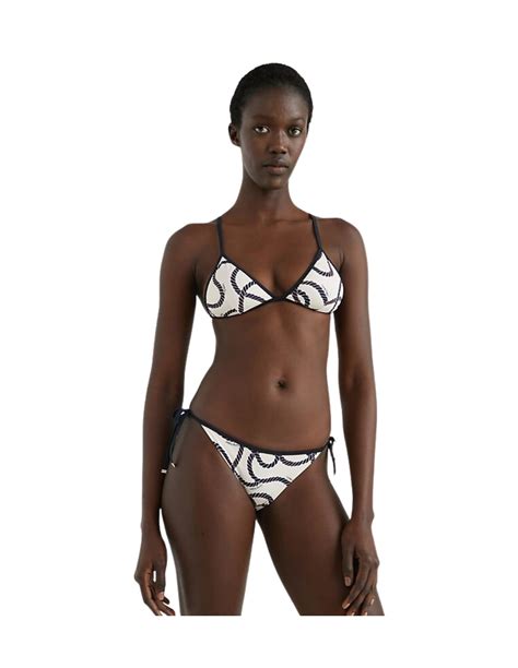 Bas De Bikini Tommy Hilfiger Multicolore Pallas Cuir