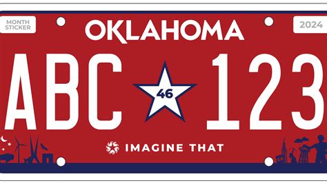Oklahoma's new license plate explained: Design shows first state flag