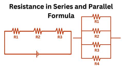 Resistance In Series And Parallel Formula