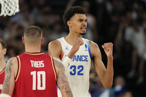 Olympic Basketball France Bullies Germany To Advance To Gold Medal