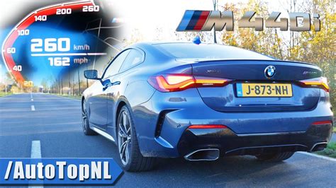 Bmw M440i Xdrive 0 260kmh Acceleration Top Speed And Sound By Autotopnl Youtube