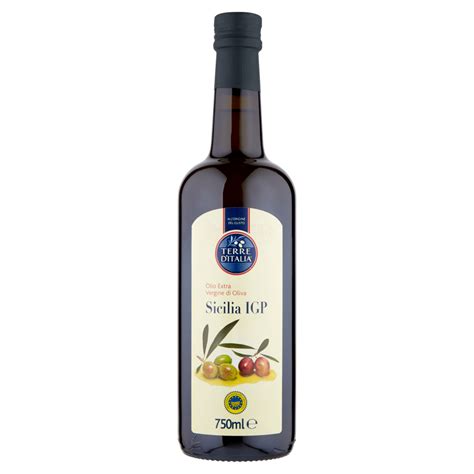 Terre D Italia Olio Extra Vergine Di Oliva Sicilia IGP 750 Ml Carrefour