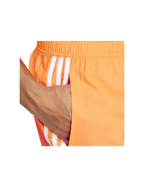 Ba Ador De Nataci N Adidas Bandas Clx Hombre Naranja