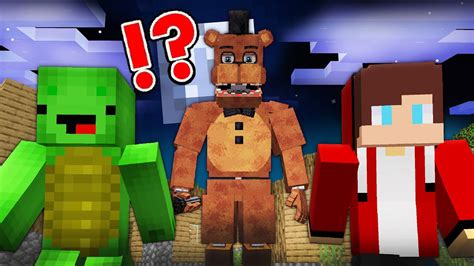 We Saved The Village From Fnaf Freddy Attack In Minecraft 100 Days