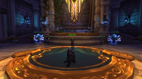 Bel Ameth Portal In Druid Order Hall Stormwind Portal Room News