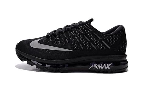 Nike Air Max 2016 Men All Black Shoes Nike Air Max All Black Shoes