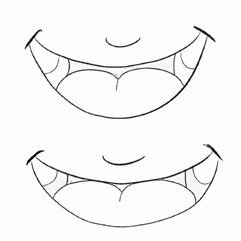 Desenho De Boca Sorrindo Para Imprimir - Desenhos de Bocas Sorrindo para Imprimir e Colorir Grátis