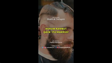 Hukum Rambut Qaza Itu Makruh YouTube