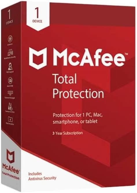 Mcafee Total Protection 2020 I Digital Download I 1 Device 3 Years