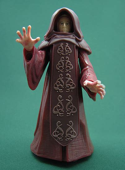 Palpatine Darth Sidious With Glowing Force Lightning Revenge Of The