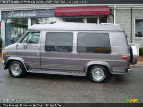 1995 Chevrolet Chevy Van G20 Passenger Conversion In Gun Metal Metallic Photo No 13404638