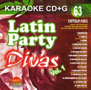 Todoaudio DIVAS VOL 1 KARAOKE CDG MP3