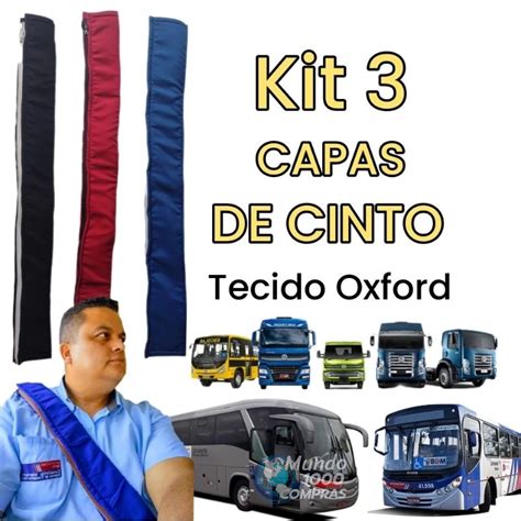 Kit Capas De Cinto De Seguran A Para Nibus E Caminh O Acess Rio