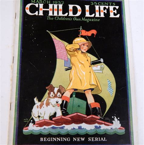 Child Life Magazine March 1932 Issue Keith By Swedishgalsantiques