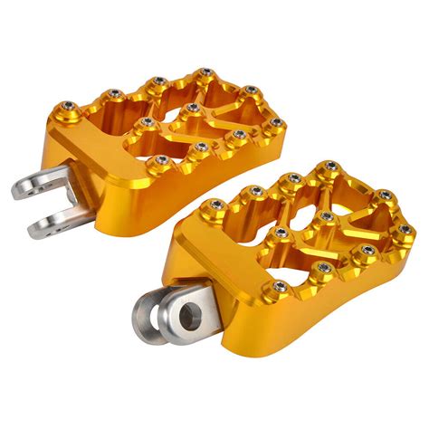 Nicecnc Wide Foot Pegs Pedals Rests Footpegs For Suzuki Drz E S Sm